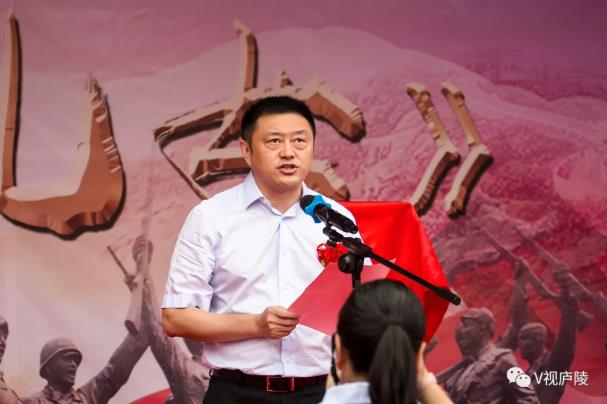 吉水縣政府縣長：陳克龍  致辭