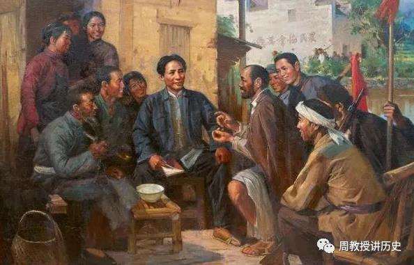 毛澤東和群眾在一起